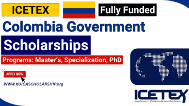 ICETEX Colombia Government Scholarship