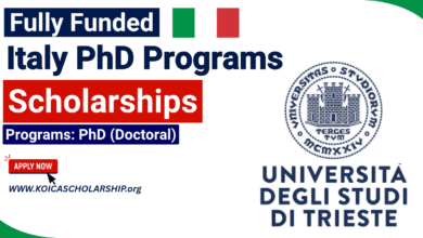 Italy PhD Programs Scholarships