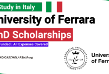 University of Ferrara PhD Scholarships